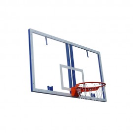 Щит баскетбольный игровой оргстекло с основанием 1800×1050