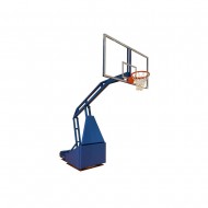 Баскетбольная стойка мобильная складная с гидравлическим механизмом, ИГРОВАЯ, вынос 1,6 м