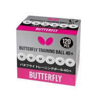 Мячи для н/т BUTTERFLY Training 40+ бел. 120 шт.