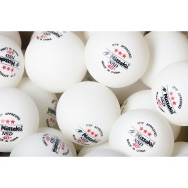 Мячи для н/т NITTAKU 3*** NSD 40+, бел. 3 шт.